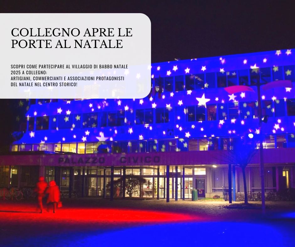 COLLEGNO APRE LE PORTE AL NATALE COLLEGNO APRE LE PORTE AL NATALE